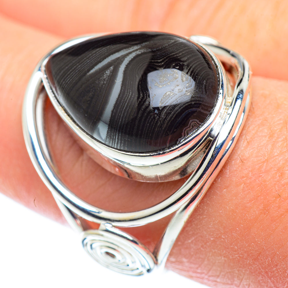 Psilomelane Rings handcrafted by Anasilvercos - RING53782