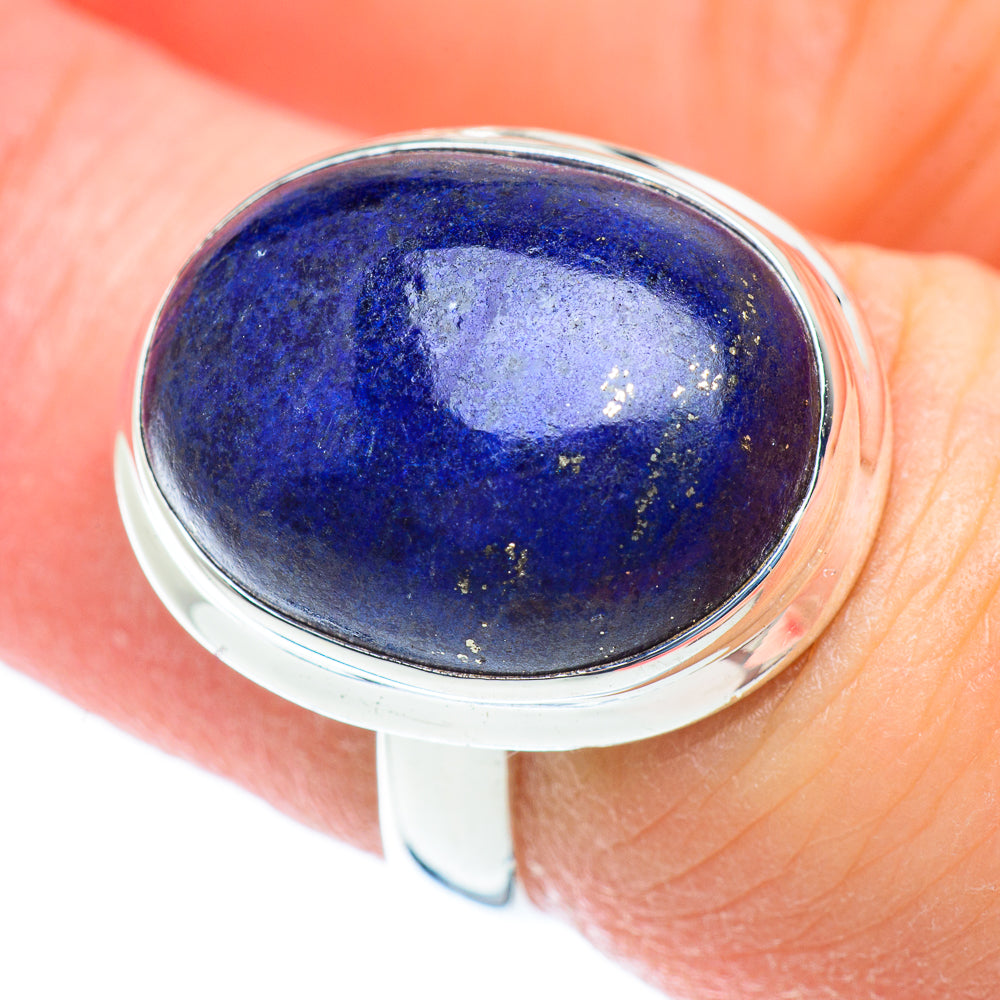 Lapis Lazuli Rings handcrafted by Anasilvercos - RING53786