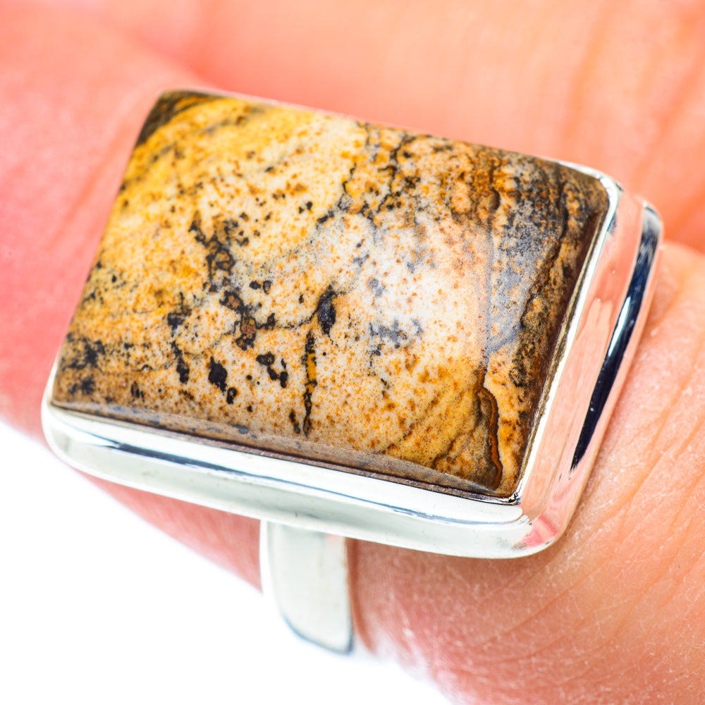 Picture Jasper Rings handcrafted by Anasilvercos - RING53835