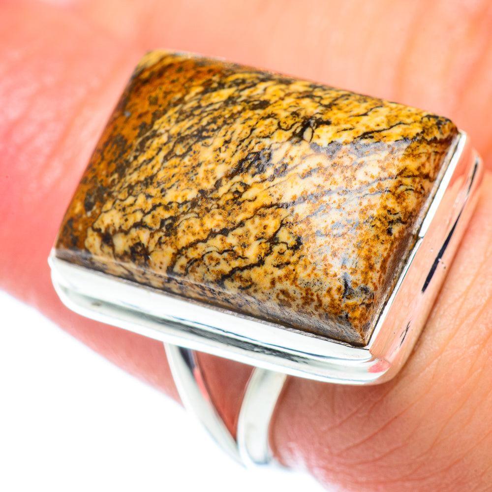 Picture Jasper Rings handcrafted by Anasilvercos - RING53870