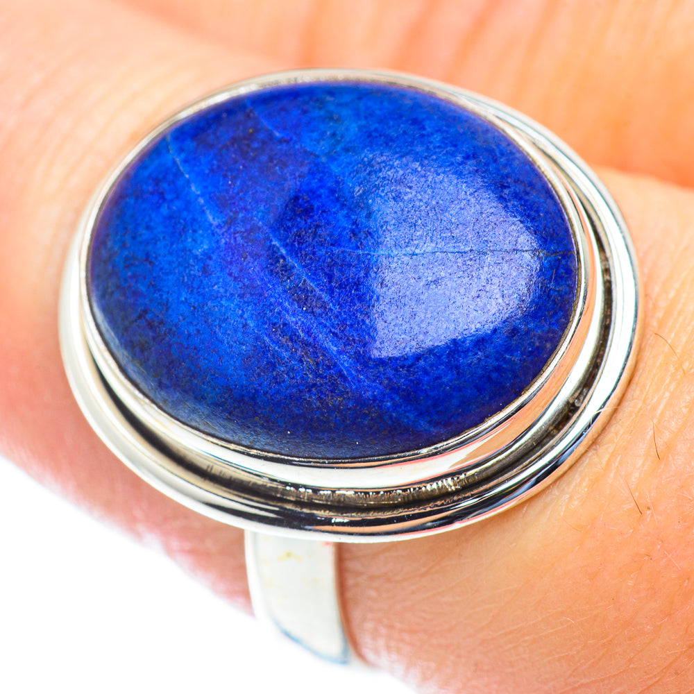 Sodalite Rings handcrafted by Anasilvercos - RING53948