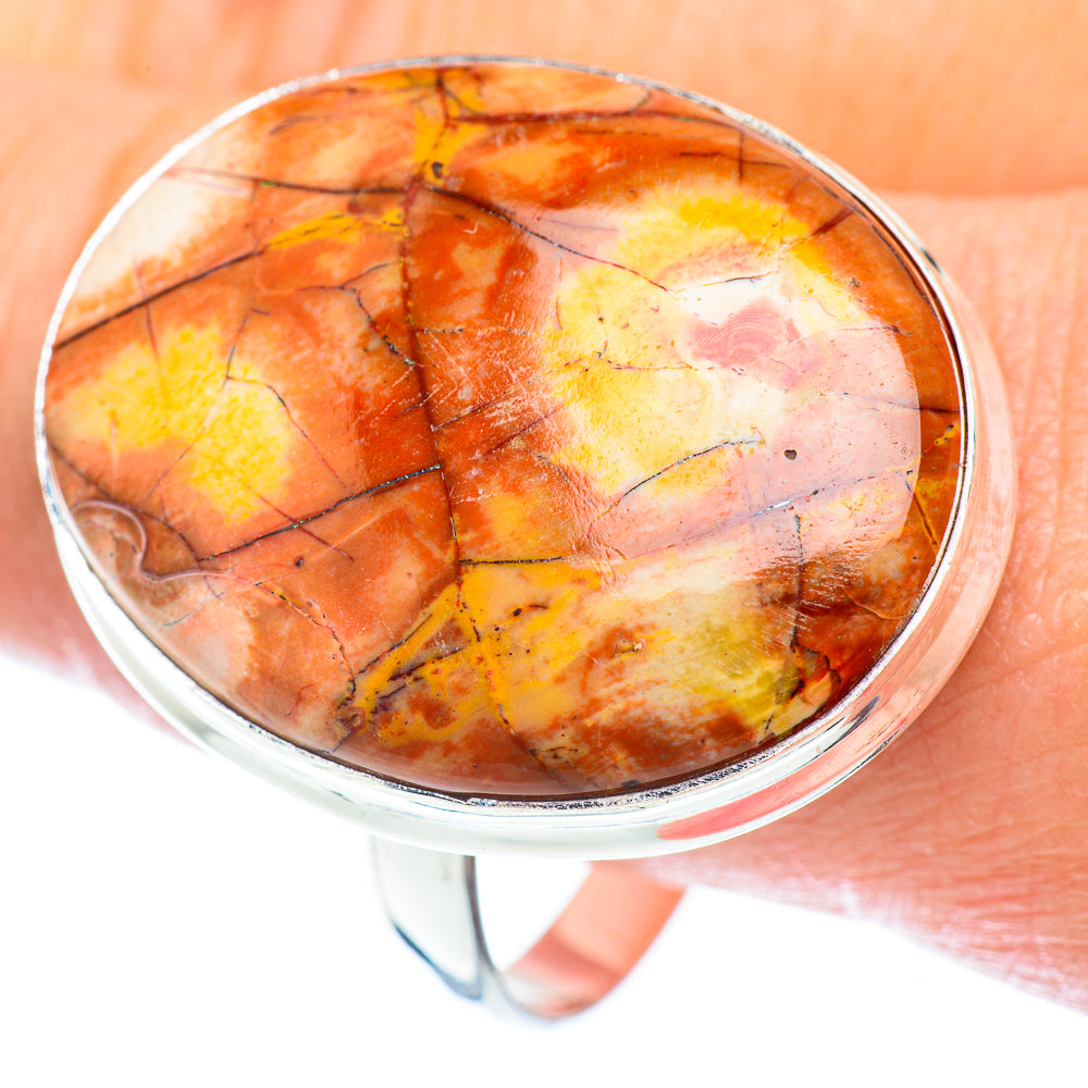 Mookaite Rings handcrafted by Anasilvercos - RING53996
