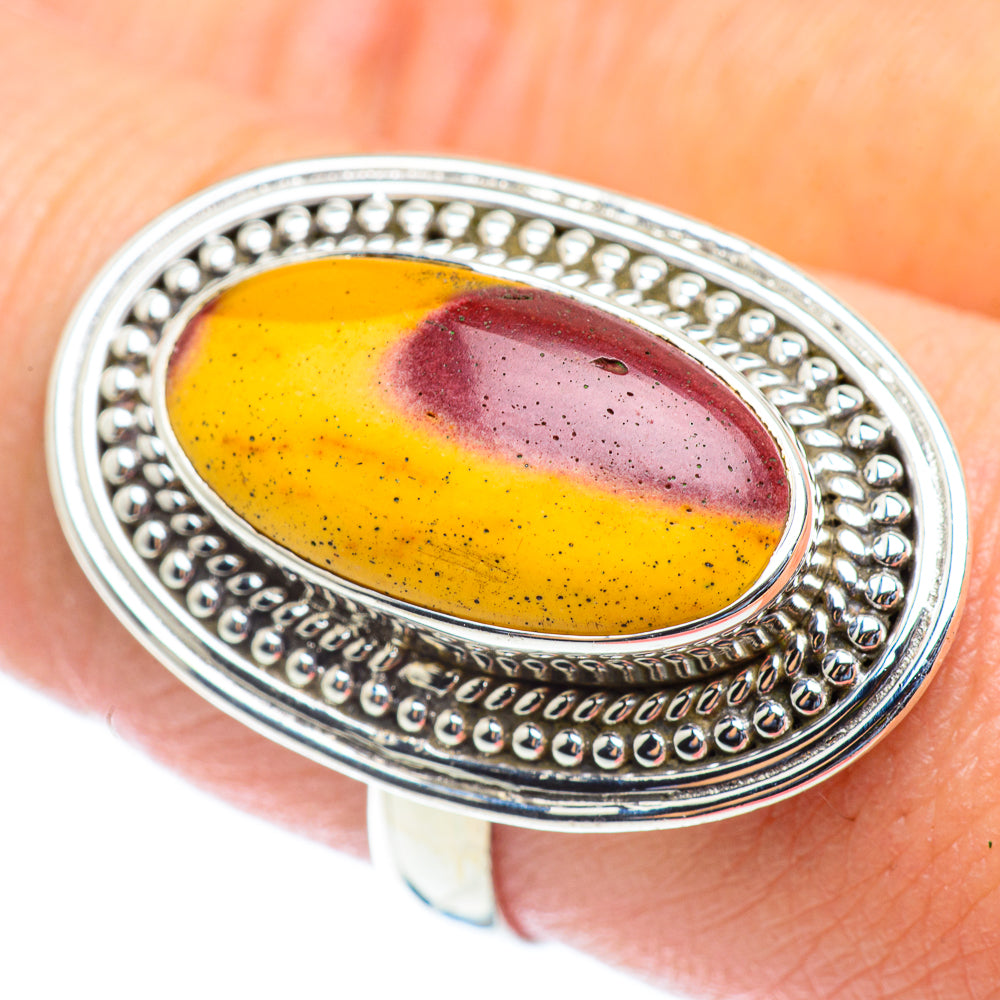 Mookaite Rings handcrafted by Anasilvercos - RING54000