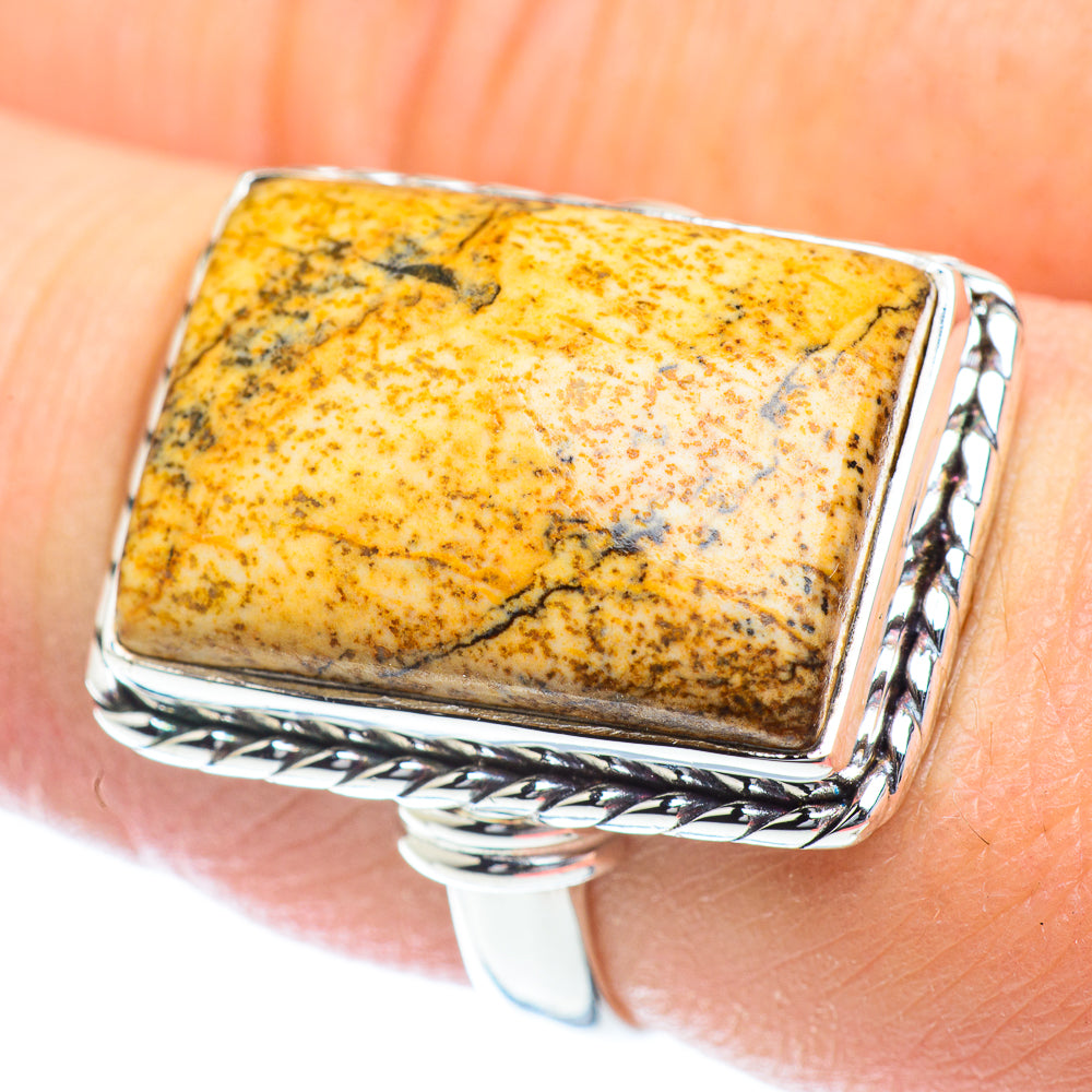 Picture Jasper Rings handcrafted by Anasilvercos - RING54297