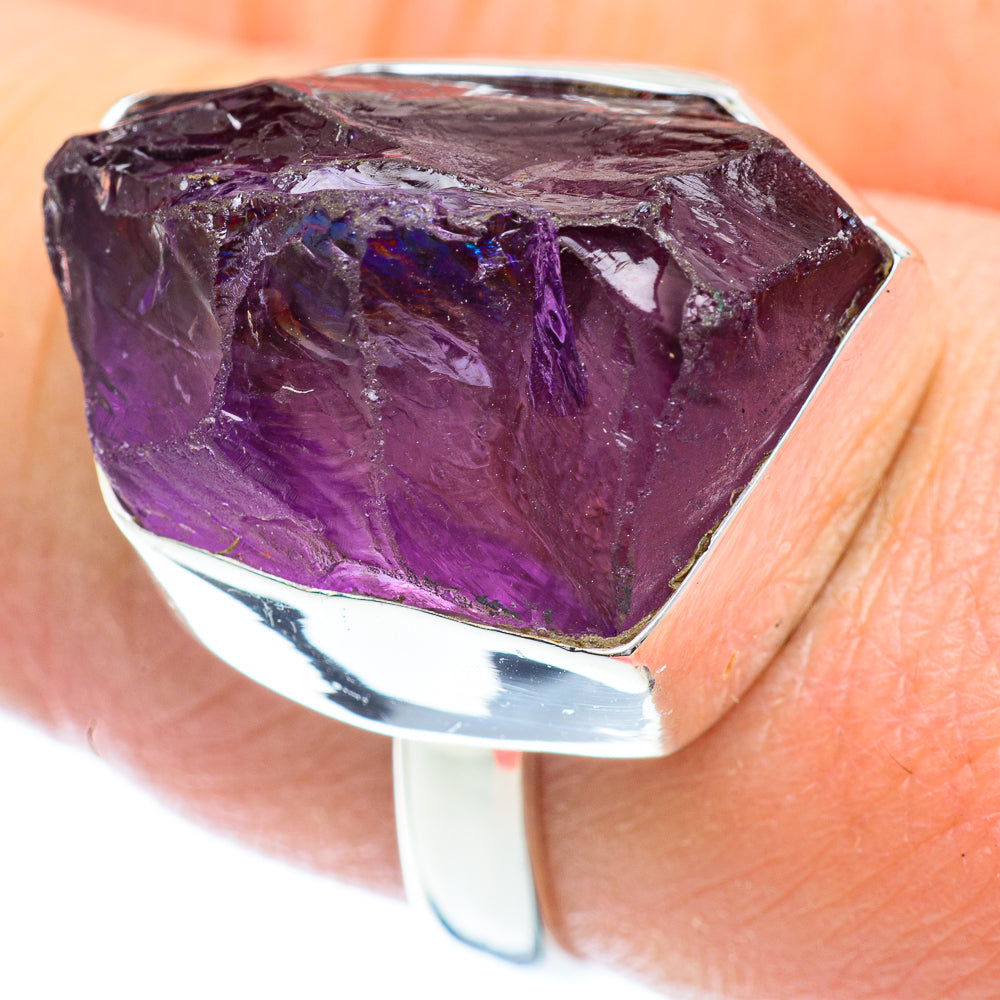 Amethyst Rings handcrafted by Anasilvercos - RING54300