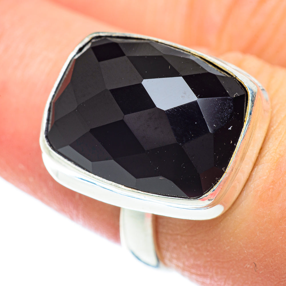 Black Onyx Rings handcrafted by Anasilvercos - RING54330