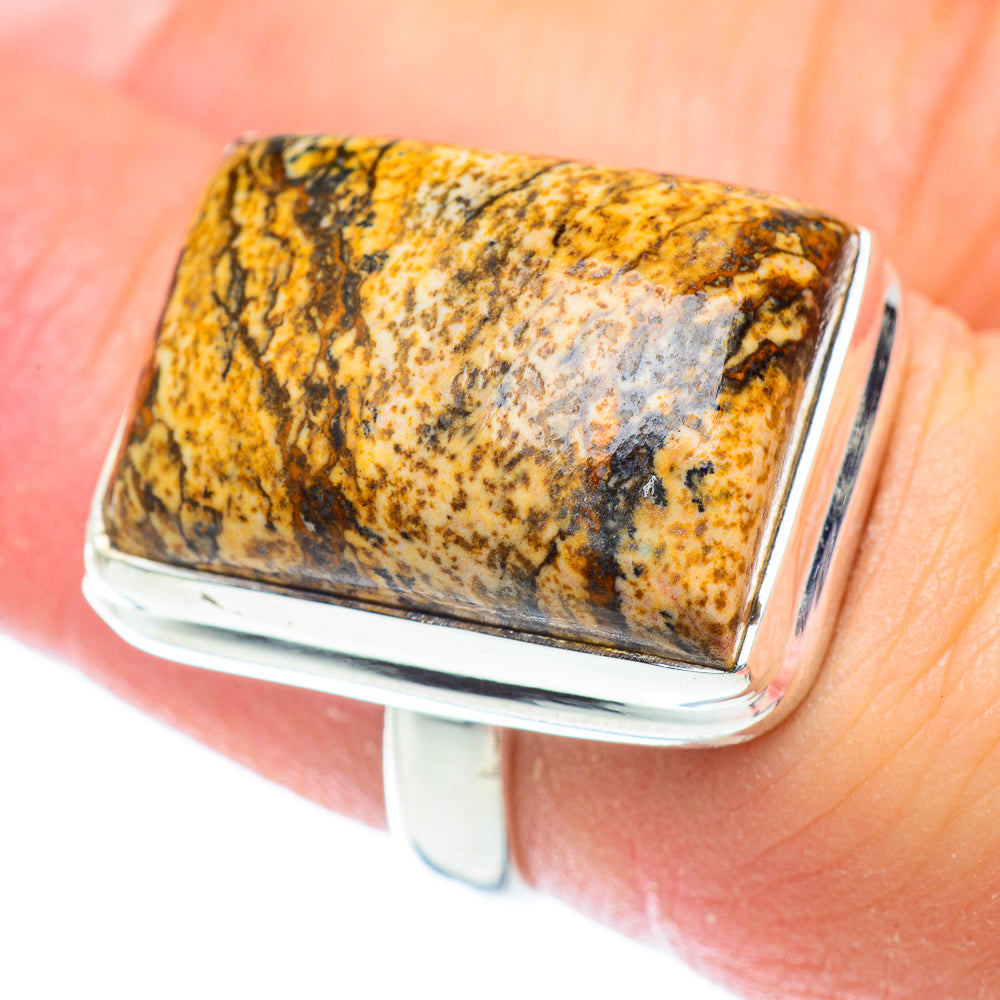Picture Jasper Rings handcrafted by Anasilvercos - RING54350