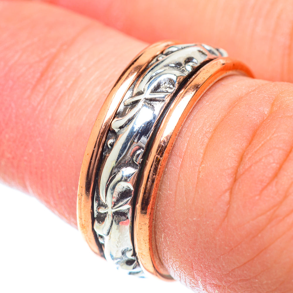 Meditation Spinner Rings handcrafted by Anasilvercos - RING54354