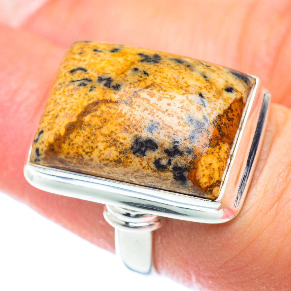 Picture Jasper Rings handcrafted by Anasilvercos - RING54395