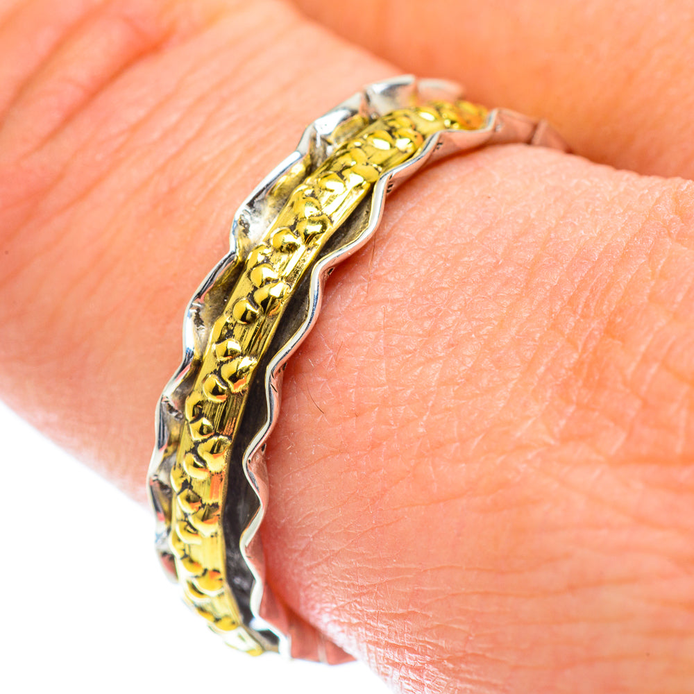 Meditation Spinner Rings handcrafted by Anasilvercos - RING54398
