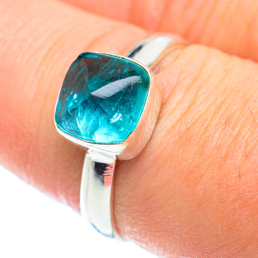 Apatite Rings handcrafted by Anasilvercos - RING54430