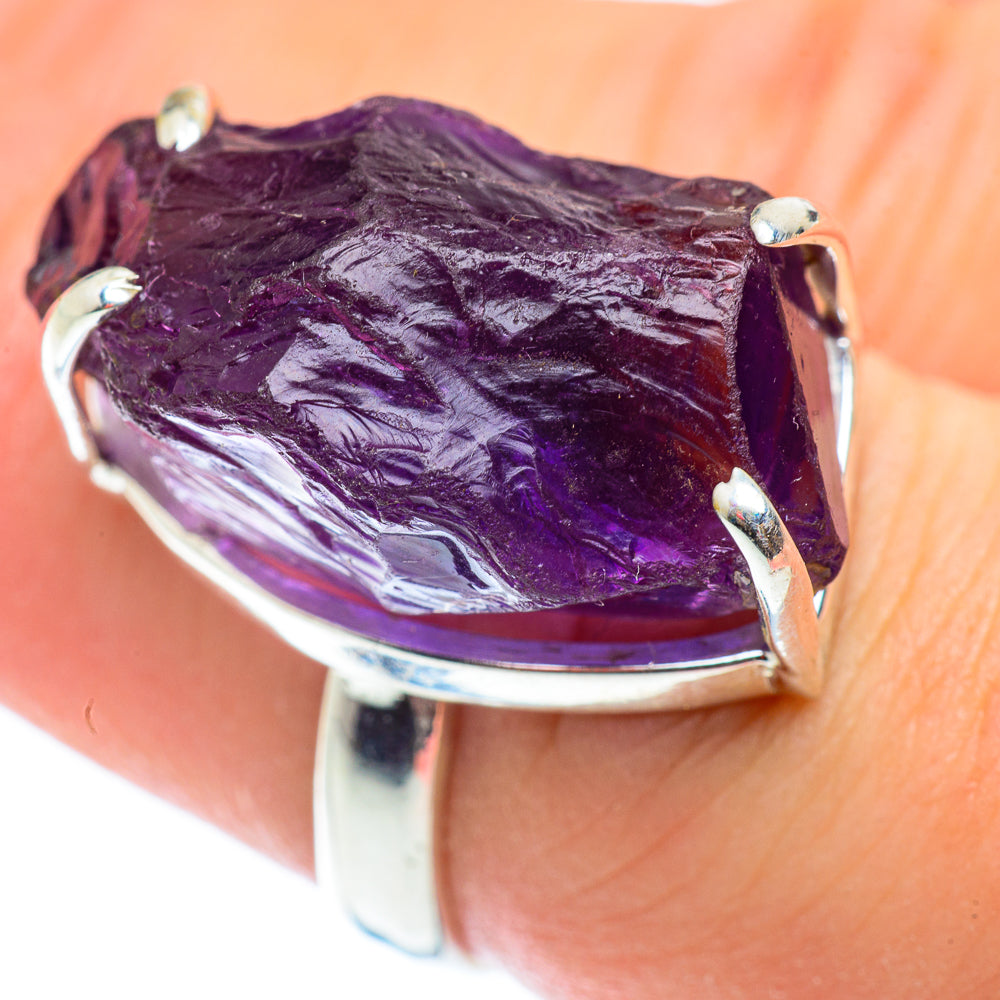 Amethyst Rings handcrafted by Anasilvercos - RING54643