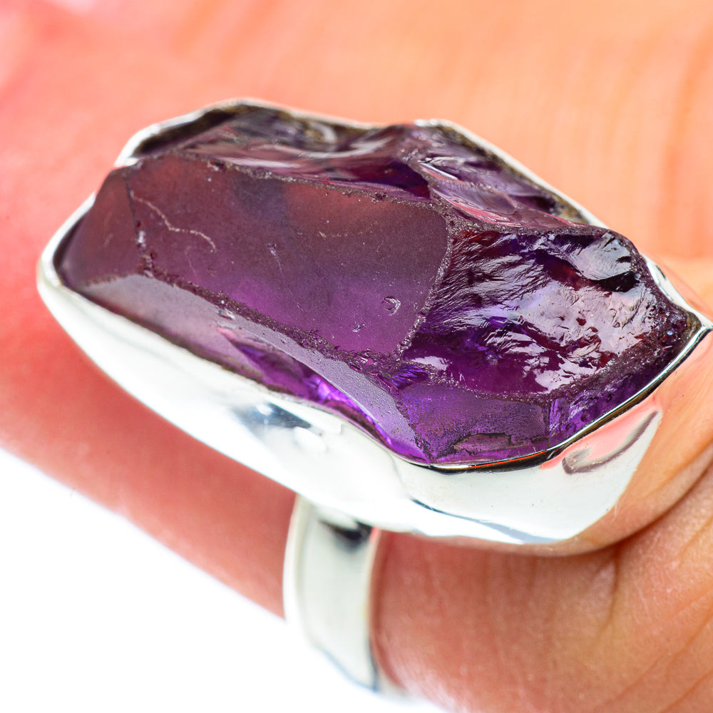 Amethyst Rings handcrafted by Anasilvercos - RING54673