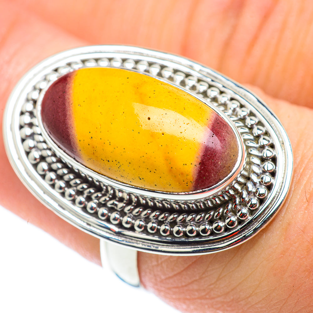 Mookaite Rings handcrafted by Anasilvercos - RING54701