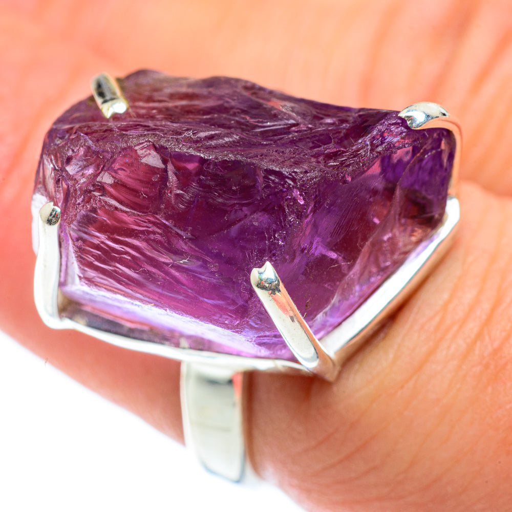 Amethyst Rings handcrafted by Anasilvercos - RING54767