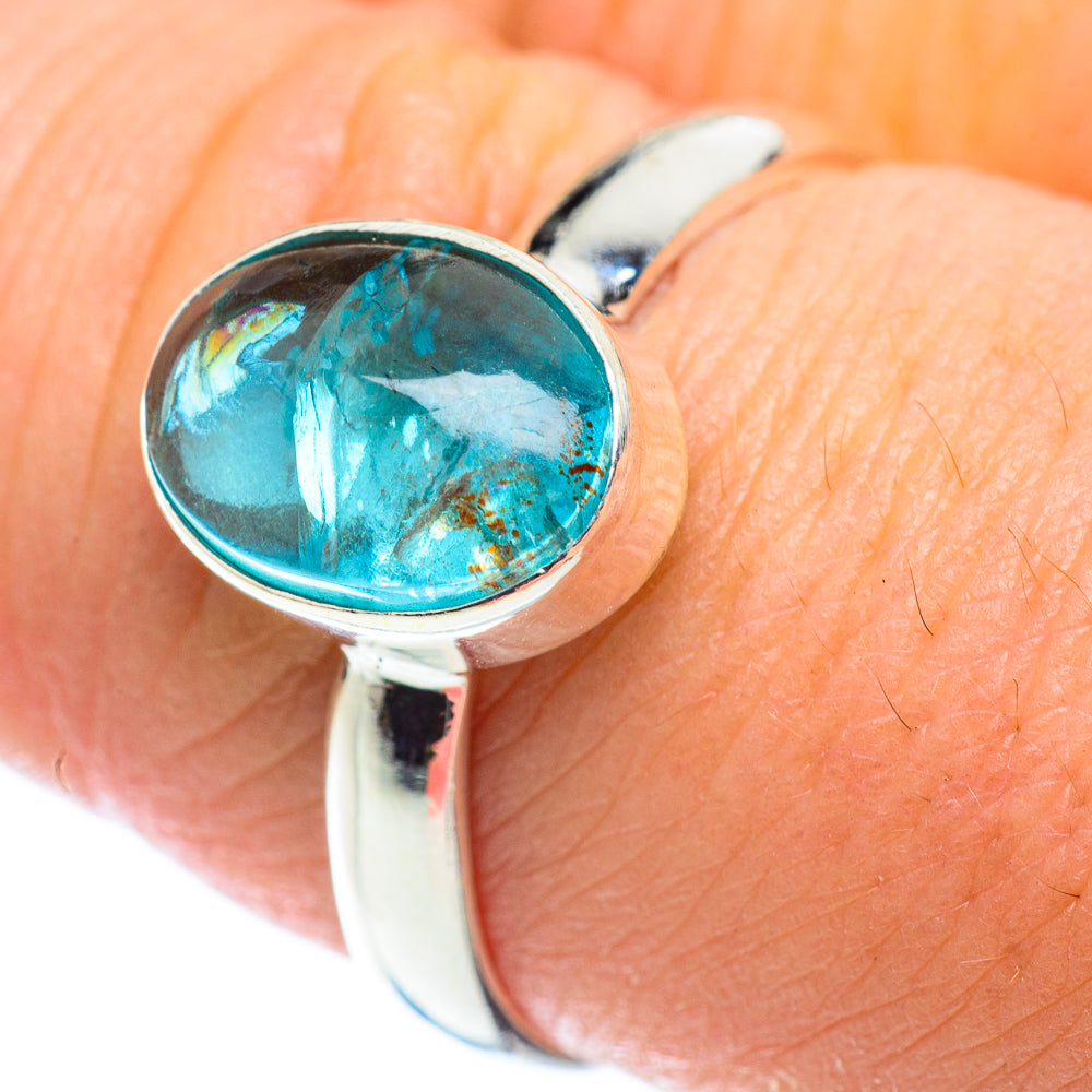 Apatite Rings handcrafted by Anasilvercos - RING54786
