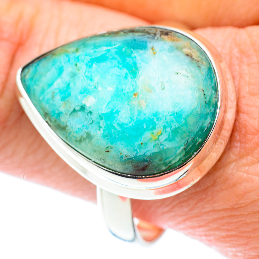 Amazonite Rings handcrafted by Anasilvercos - RING54810