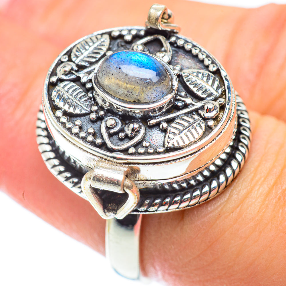Labradorite Rings handcrafted by Anasilvercos - RING54842