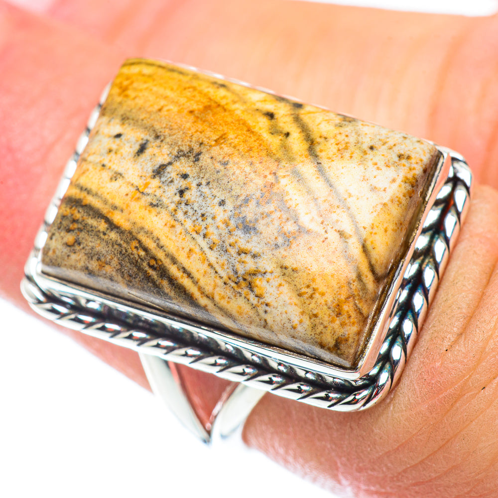 Picture Jasper Rings handcrafted by Anasilvercos - RING54853