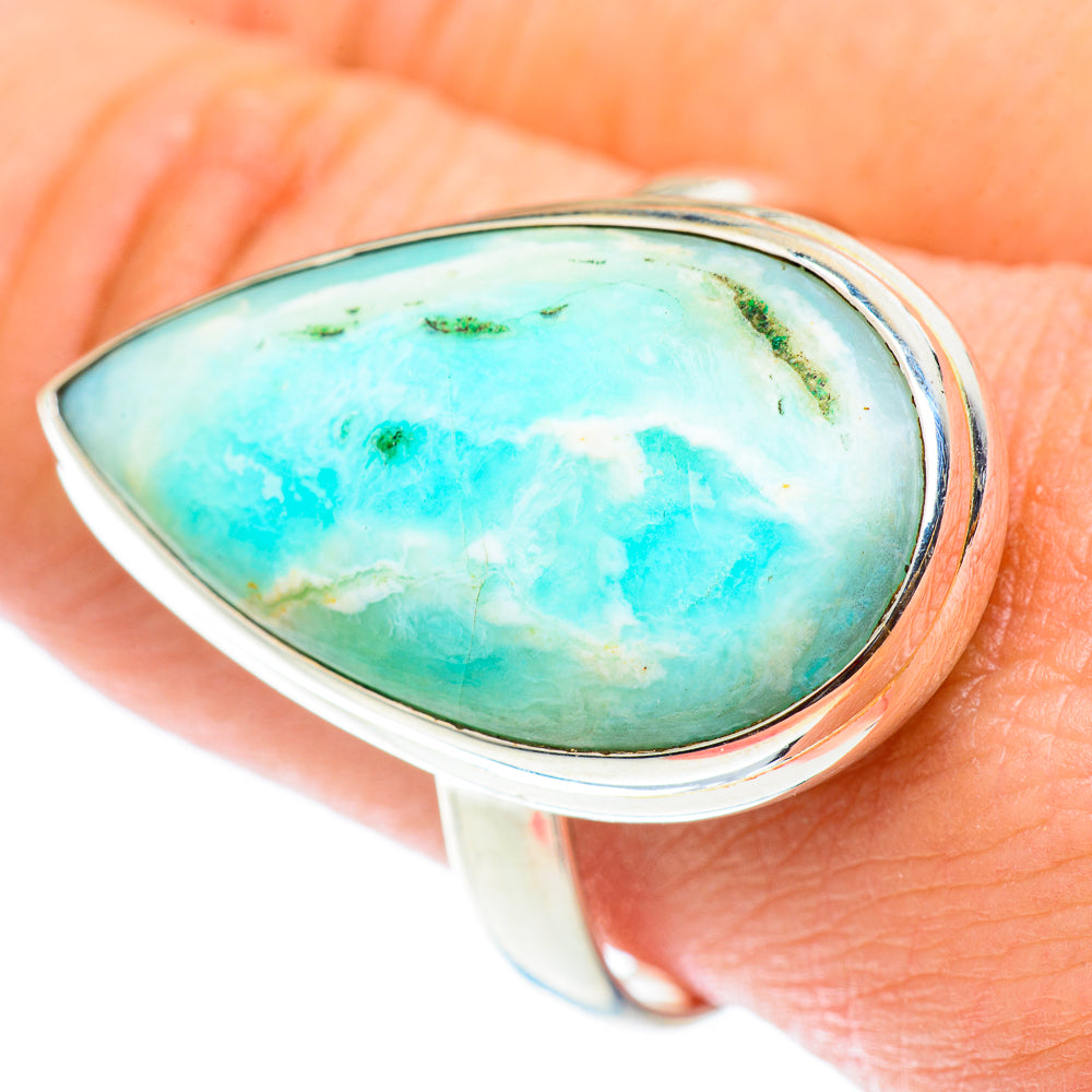 Amazonite Rings handcrafted by Anasilvercos - RING54984