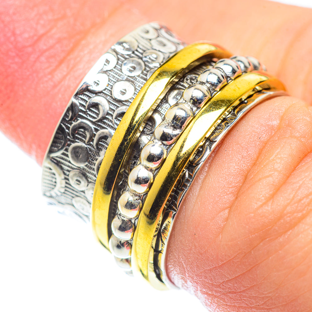 Meditation Spinner Rings handcrafted by Anasilvercos - RING55009