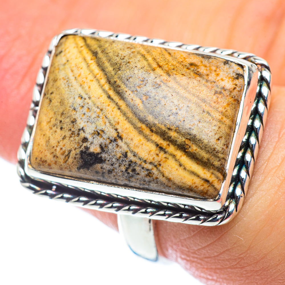 Picture Jasper Rings handcrafted by Anasilvercos - RING55042