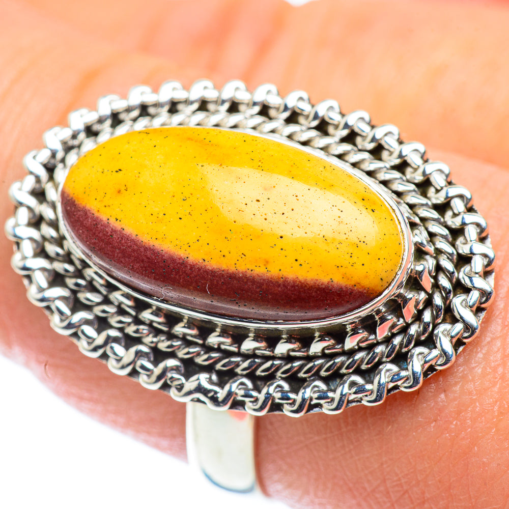 Mookaite Rings handcrafted by Anasilvercos - RING55044