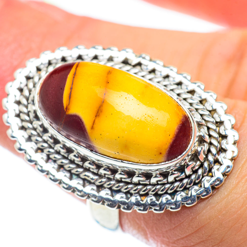 Mookaite Rings handcrafted by Anasilvercos - RING55091