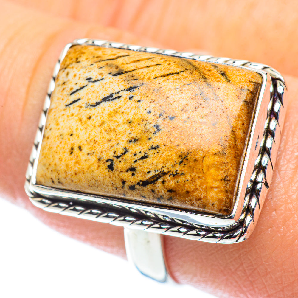 Picture Jasper Rings handcrafted by Anasilvercos - RING55093