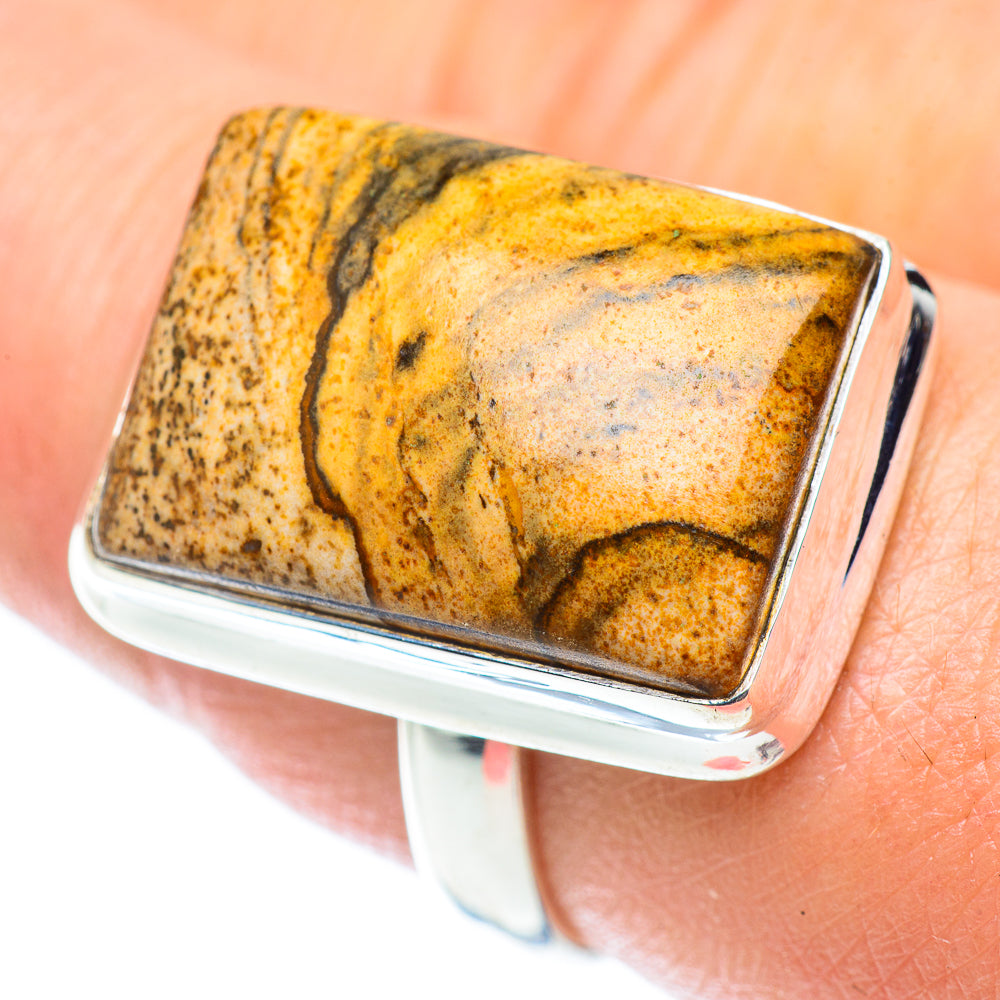 Picture Jasper Rings handcrafted by Anasilvercos - RING55129