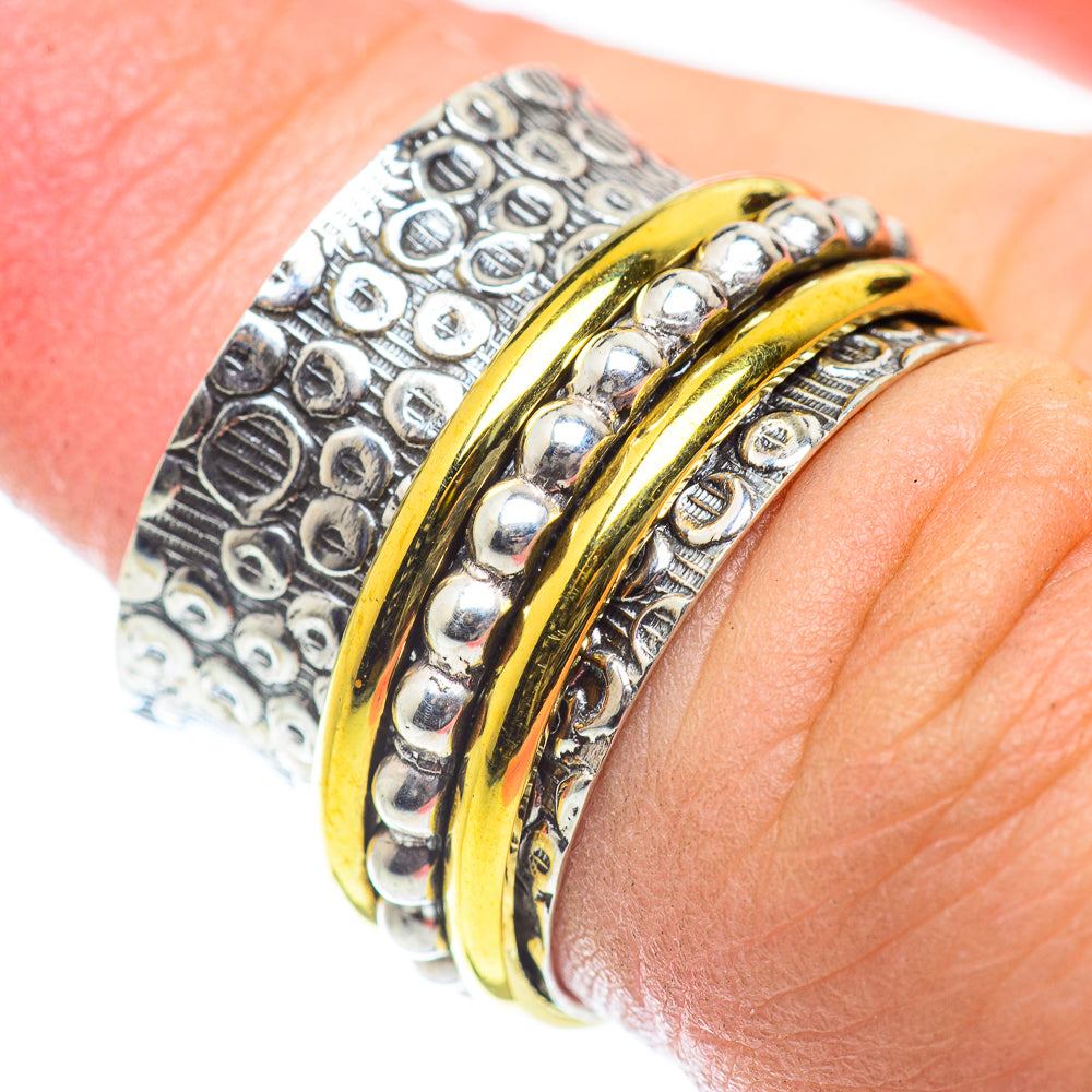 Meditation Spinner Rings handcrafted by Anasilvercos - RING55134