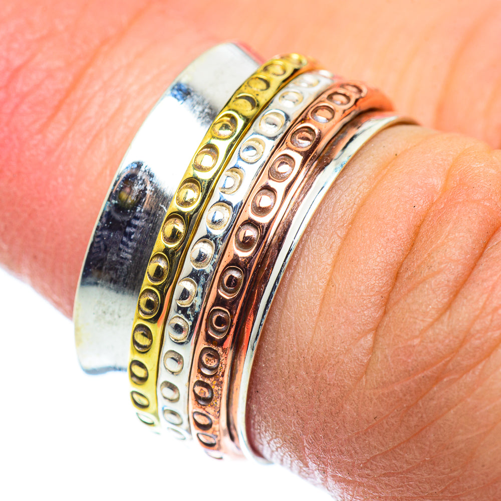 Meditation Spinner Rings handcrafted by Anasilvercos - RING55150