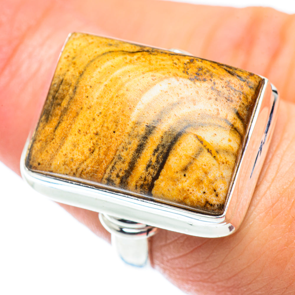 Picture Jasper Rings handcrafted by Anasilvercos - RING55291