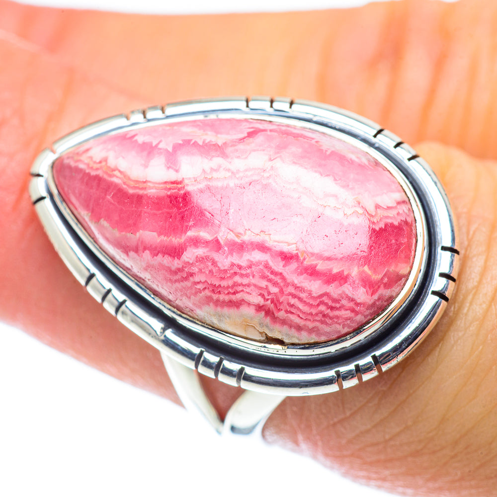Rhodochrosite Rings handcrafted by Anasilvercos - RING55471