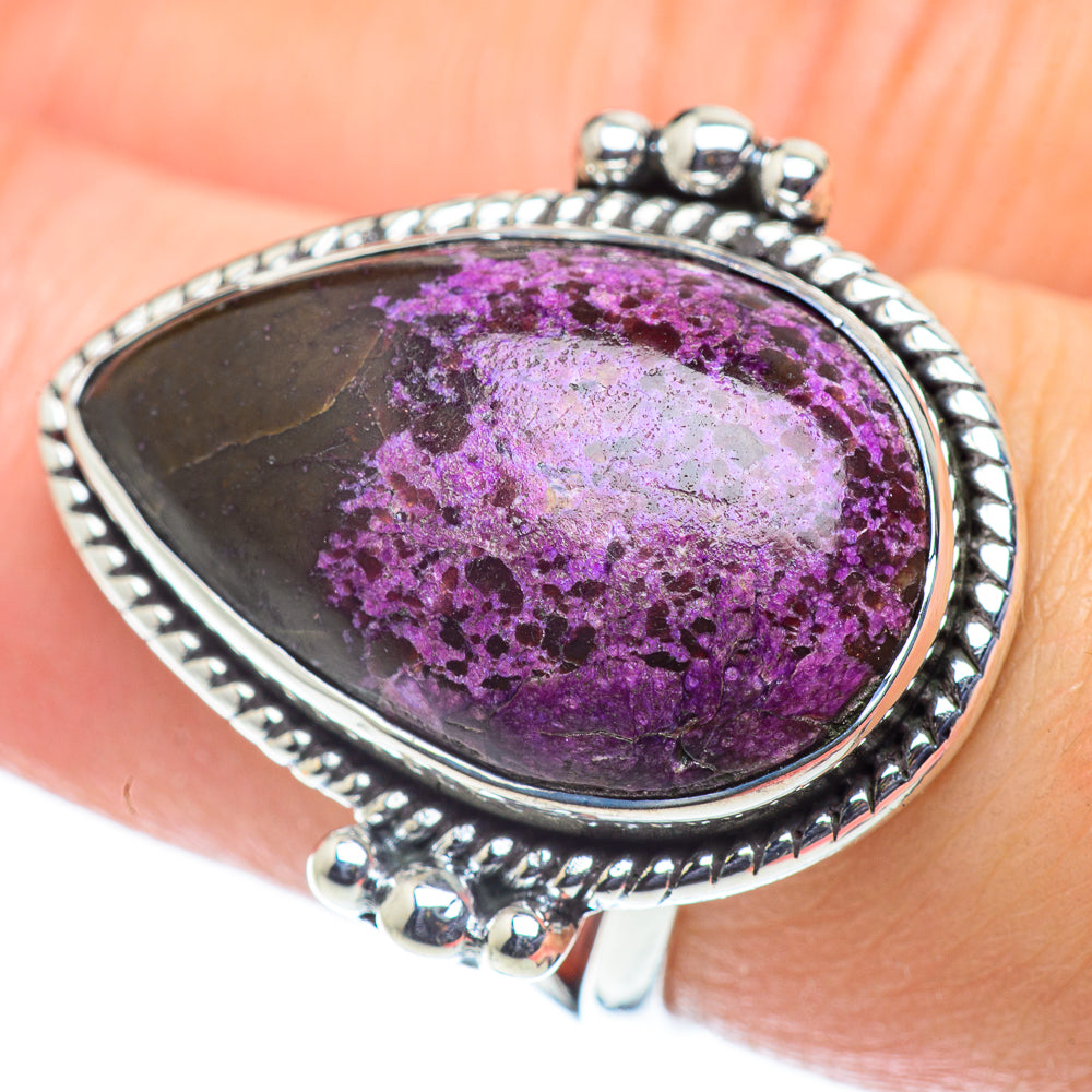 Stichtite Rings handcrafted by Anasilvercos - RING55498