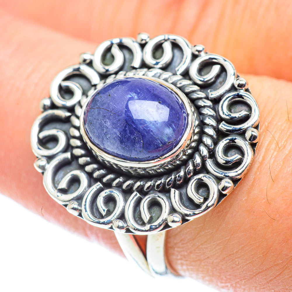 Tanzanite Rings handcrafted by Anasilvercos - RING55577