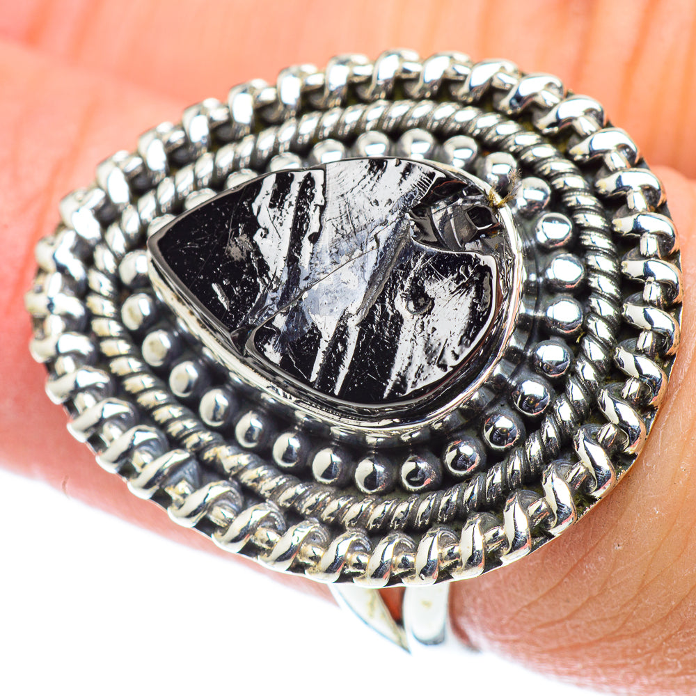 Shungite Rings handcrafted by Anasilvercos - RING55594
