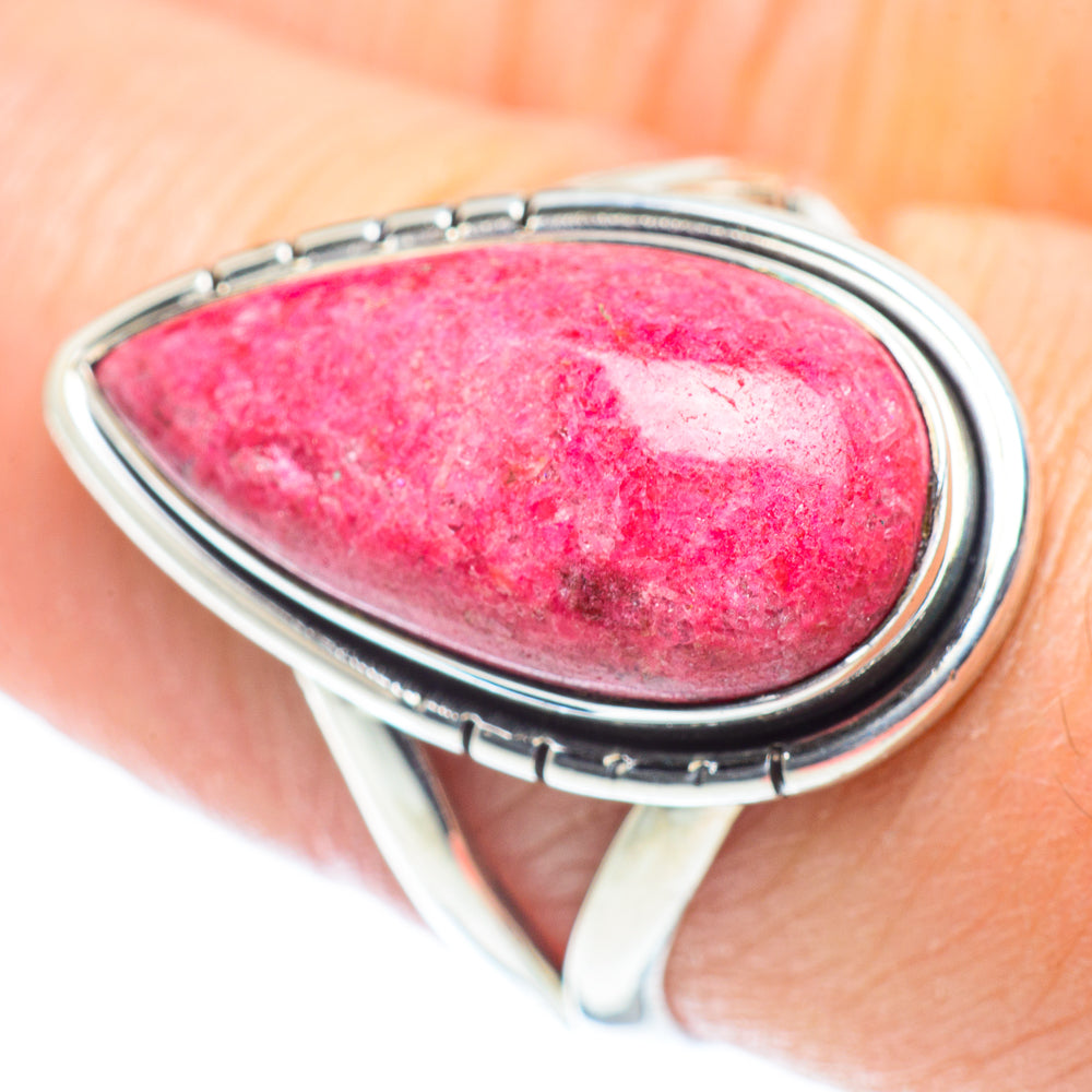 Thulite Rings handcrafted by Anasilvercos - RING55670