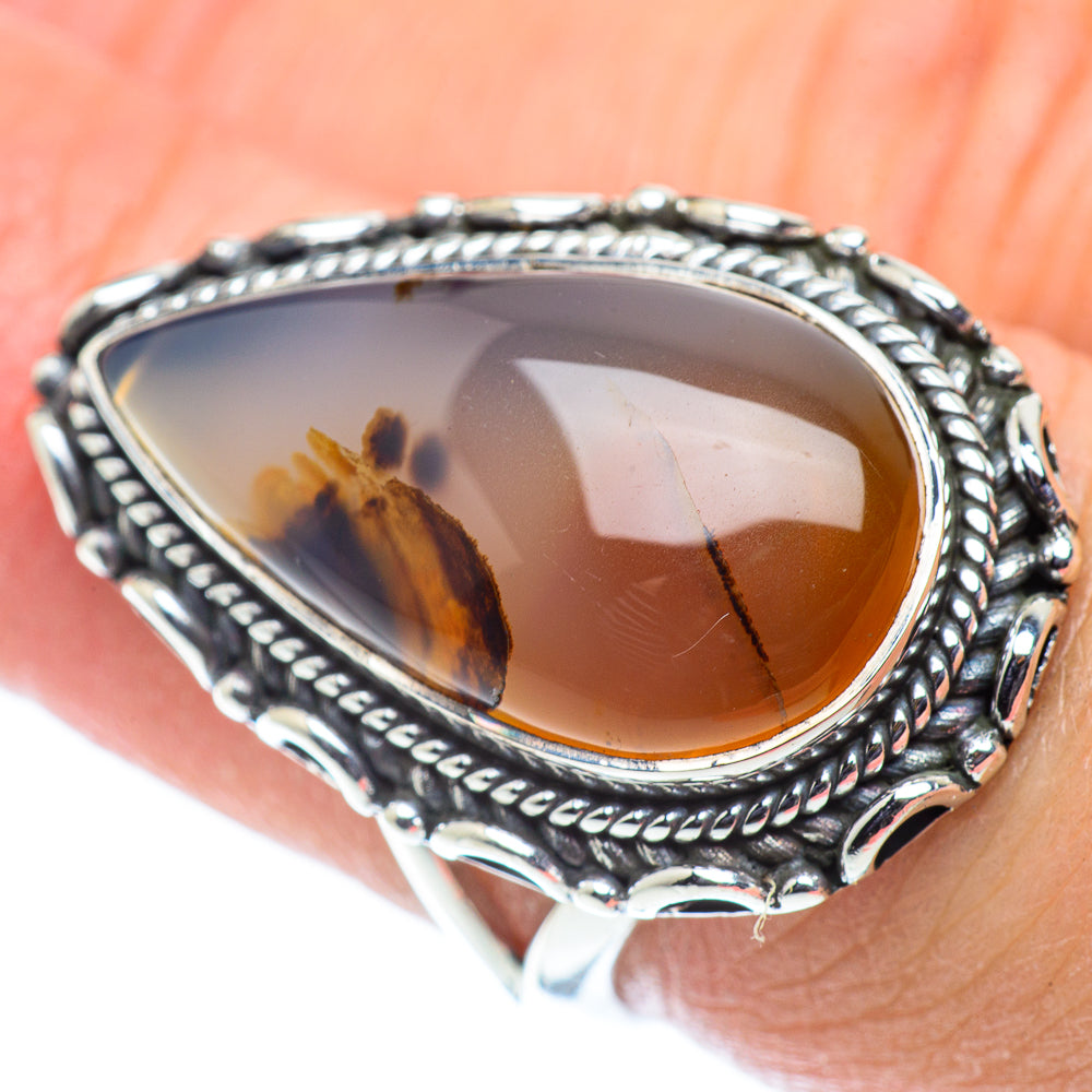Montana Agate Rings handcrafted by Anasilvercos - RING55705