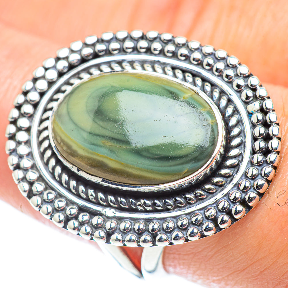 Willow Creek Jasper Rings handcrafted by Anasilvercos - RING55762