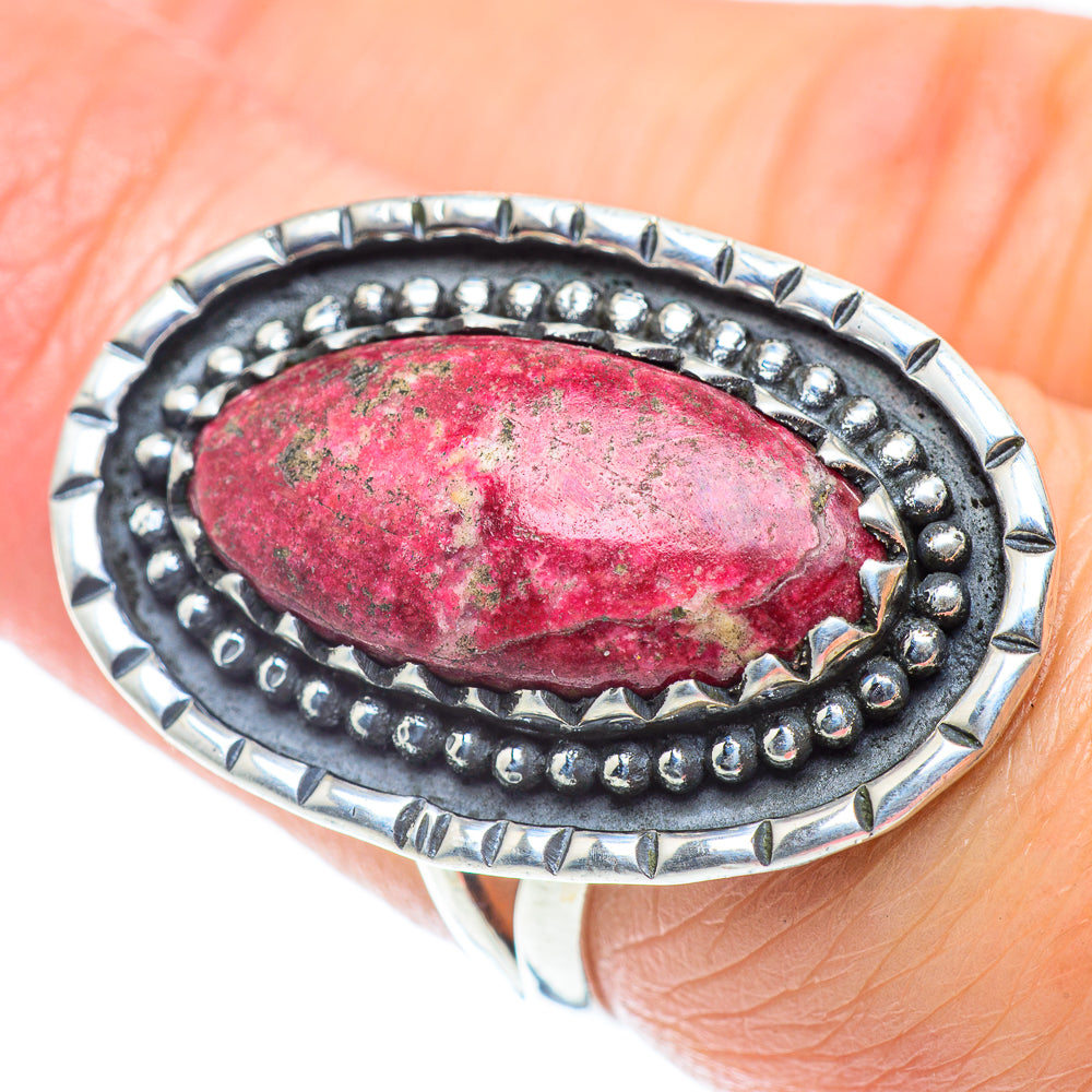 Thulite Rings handcrafted by Anasilvercos - RING55772