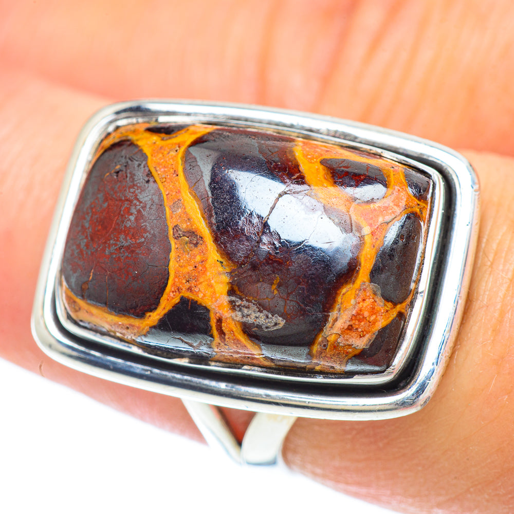 Chert Breccia Rings handcrafted by Anasilvercos - RING55844