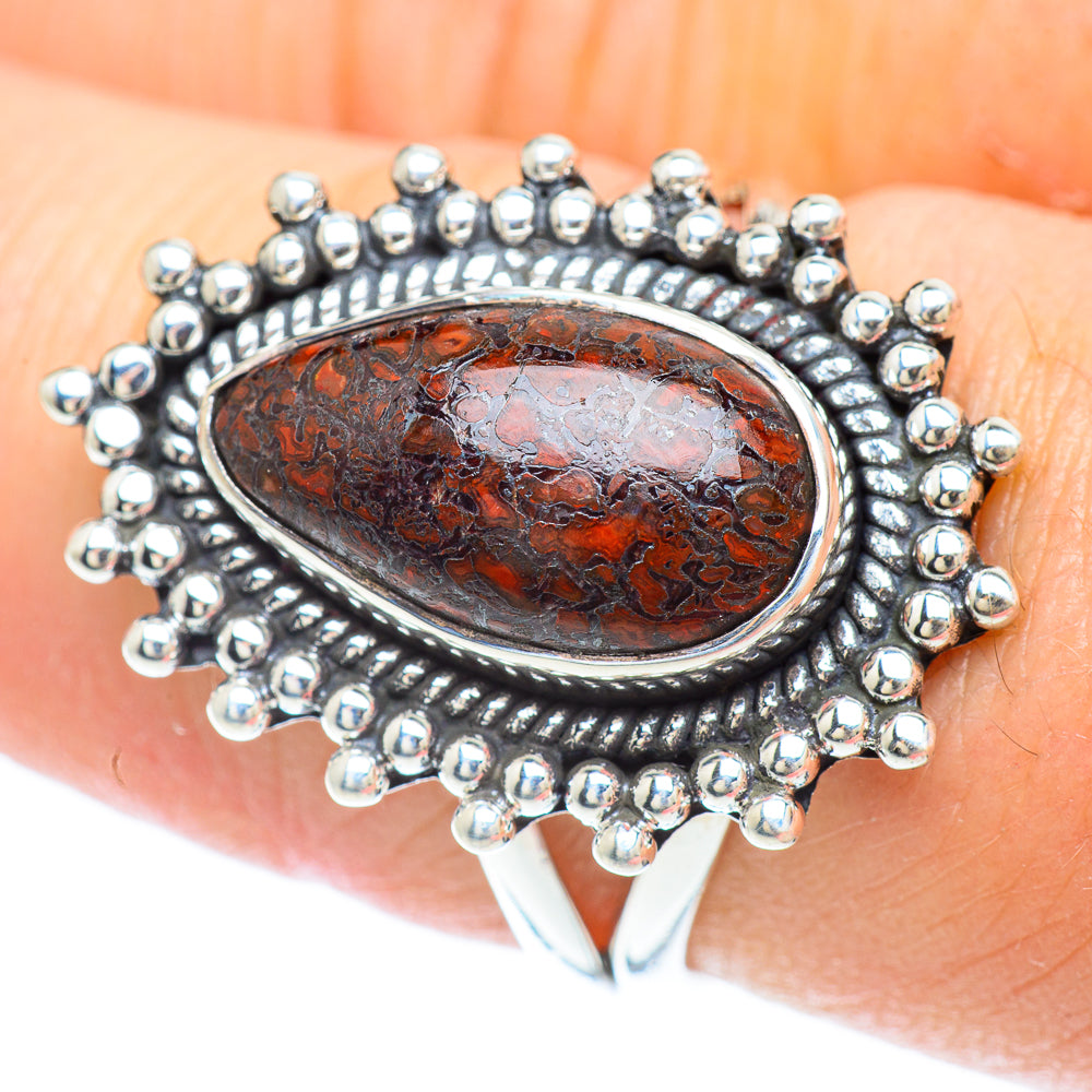 Dinosaur Bone Rings handcrafted by Anasilvercos - RING55846