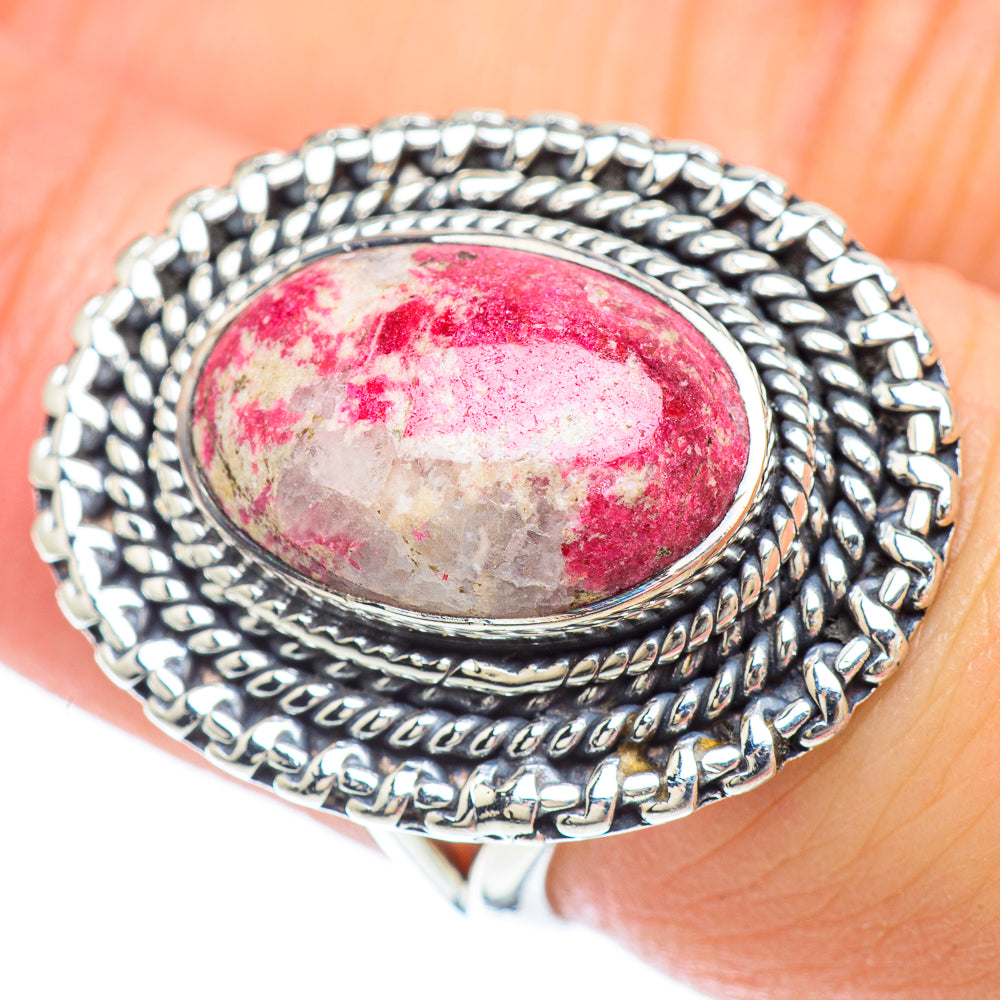 Thulite Rings handcrafted by Anasilvercos - RING55851