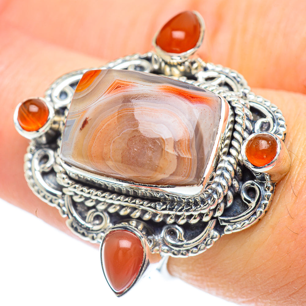 Imperial Jasper Rings handcrafted by Anasilvercos - RING55887