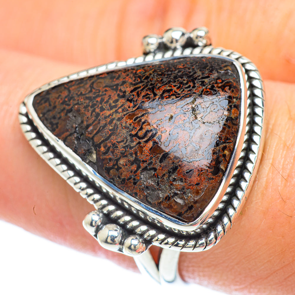 Dinosaur Bone Rings handcrafted by Anasilvercos - RING55917