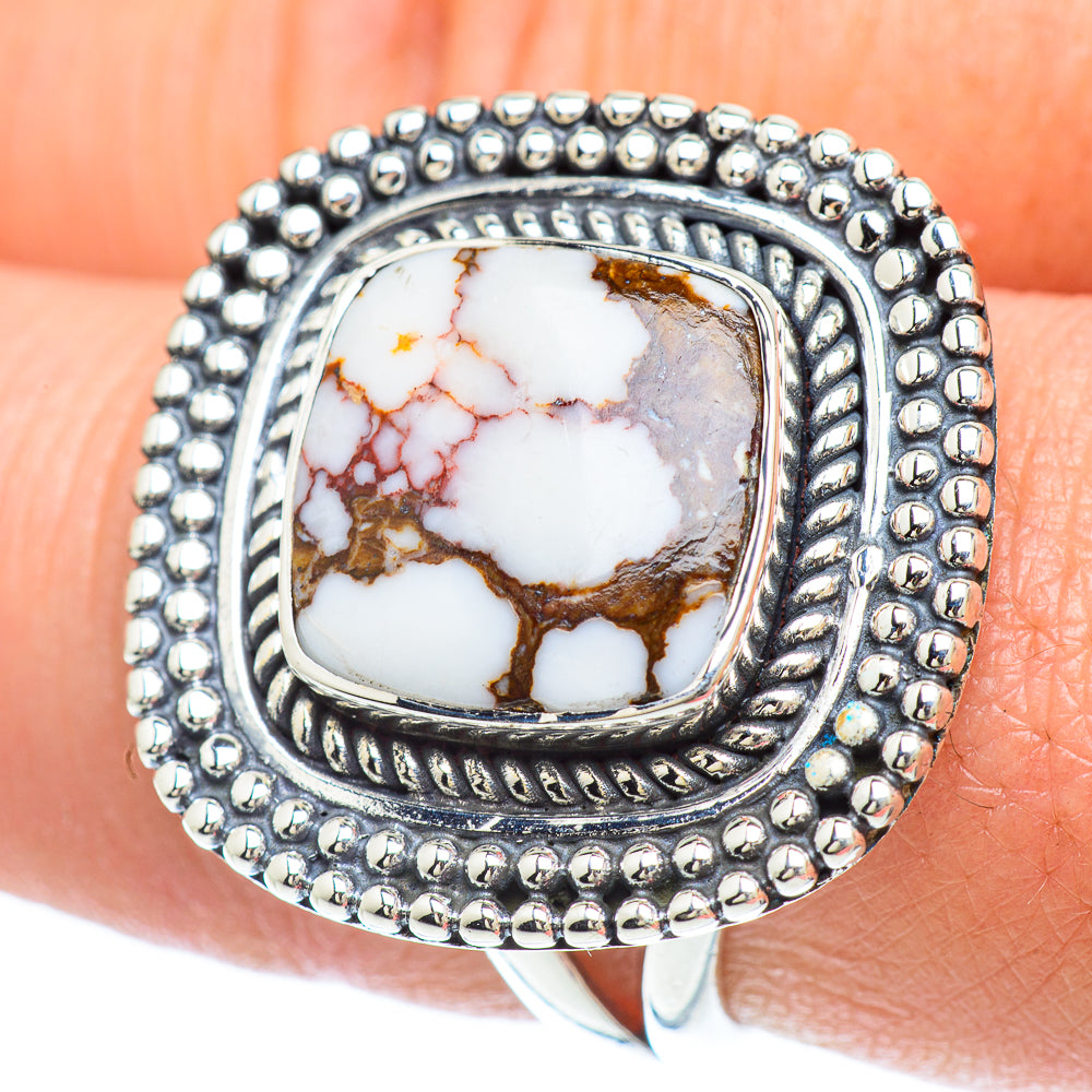Peanut Wood Jasper Rings handcrafted by Anasilvercos - RING55947