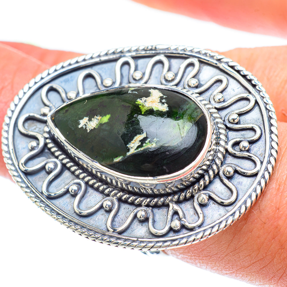 Emerald Rings handcrafted by Anasilvercos - RING56152