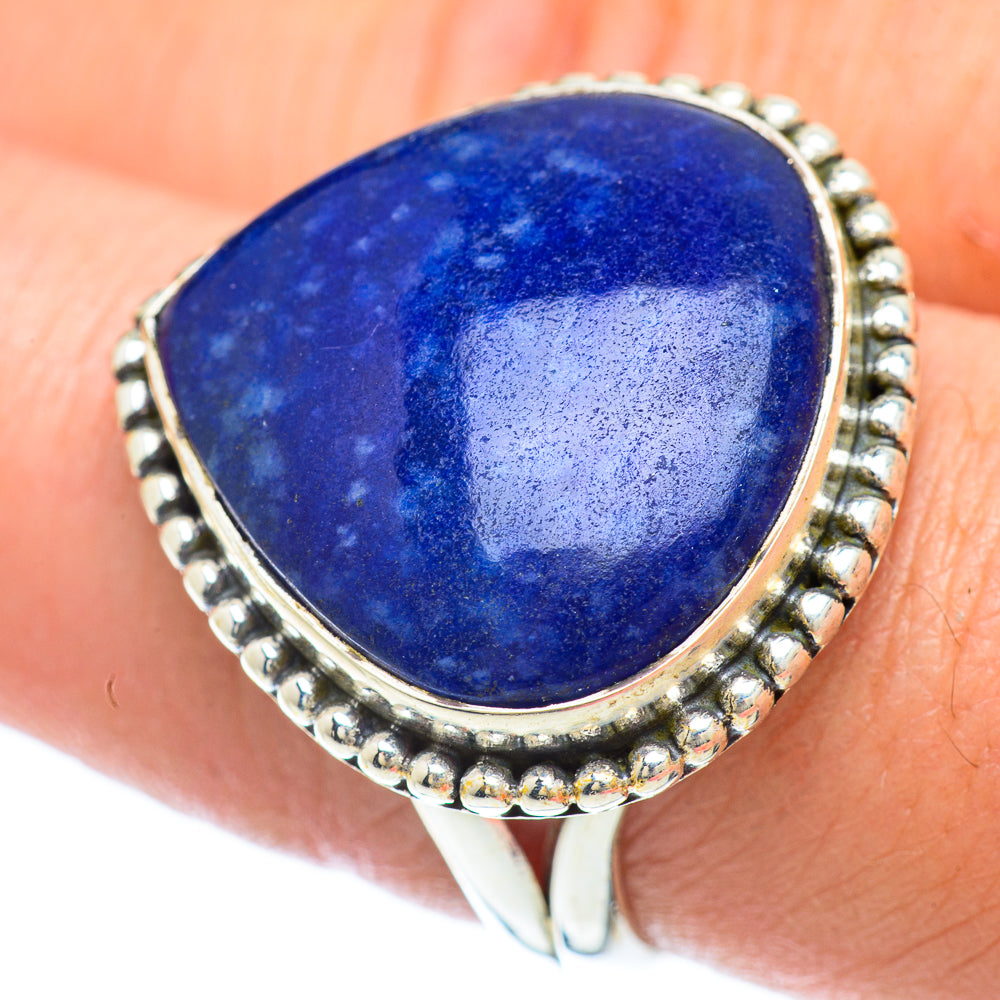 Sodalite Rings handcrafted by Anasilvercos - RING56184