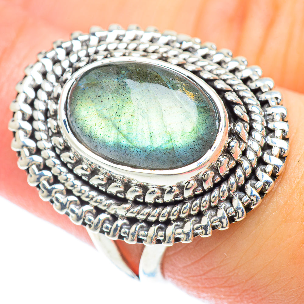 Labradorite Rings handcrafted by Anasilvercos - RING56240